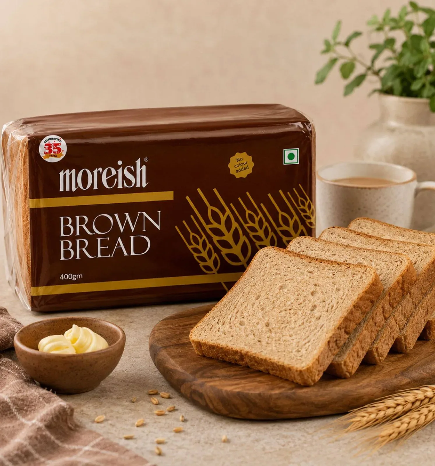 Moreish Brown bread