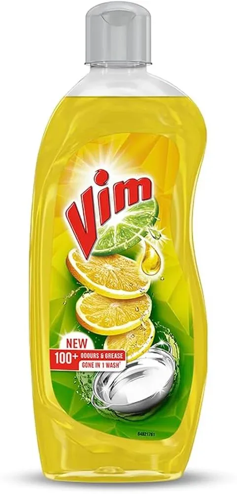 VIM DROP YELLOW DISH WISH BOTTLE  ACTIVEGEL