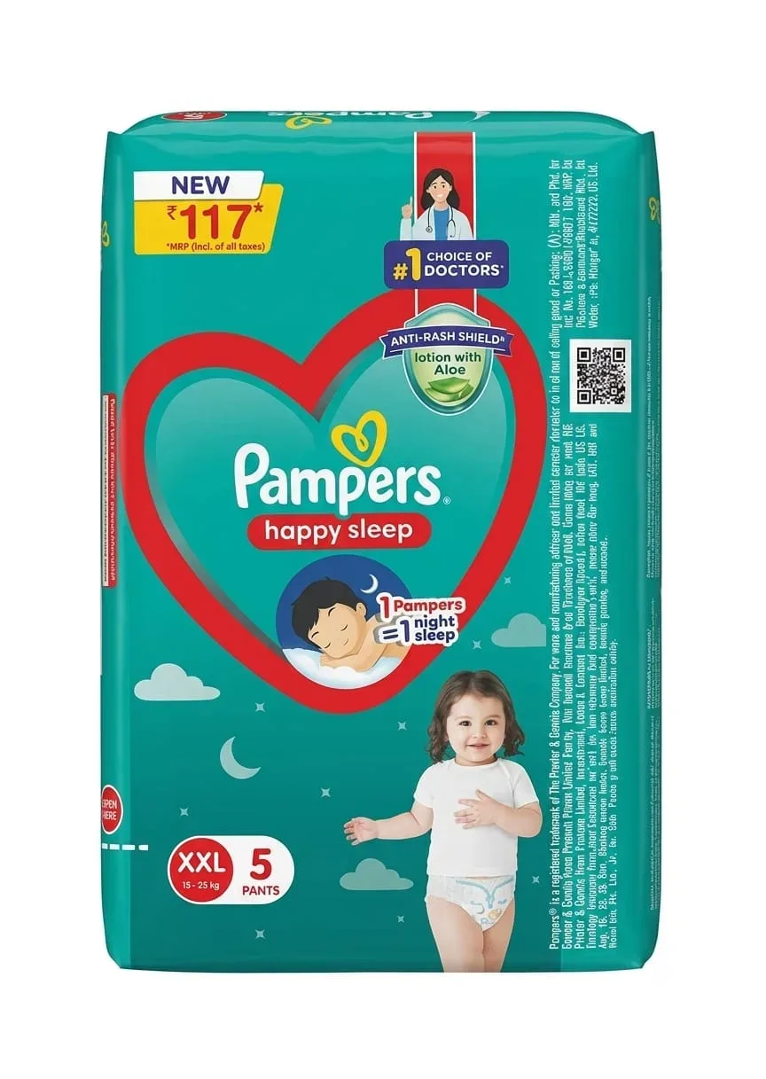 Pampers RED Pants XXL