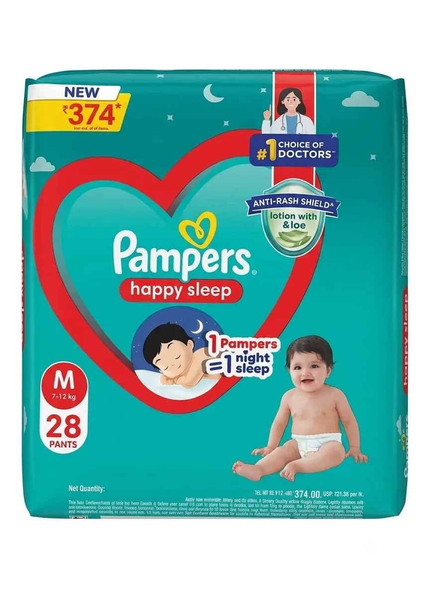 PAMPERS M 28 PANTS