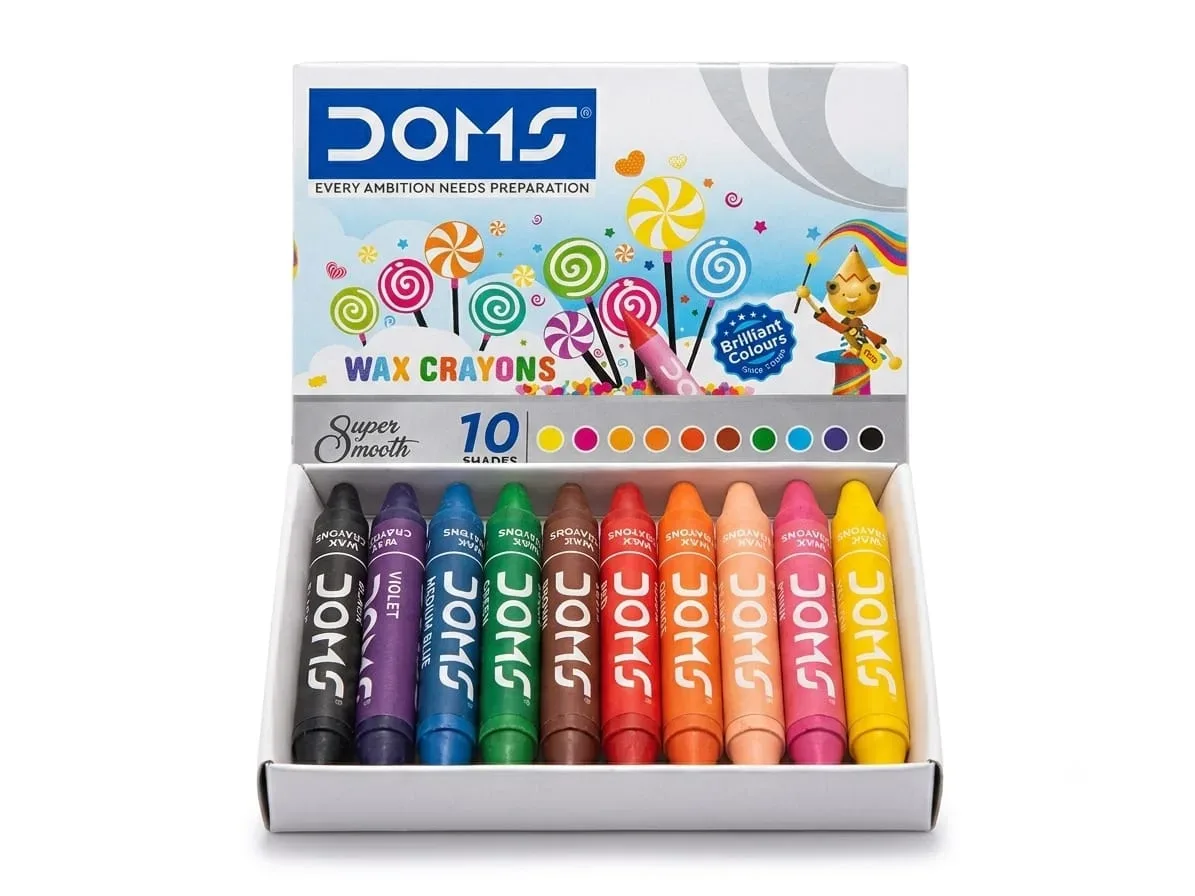 Doms Wax Crayons