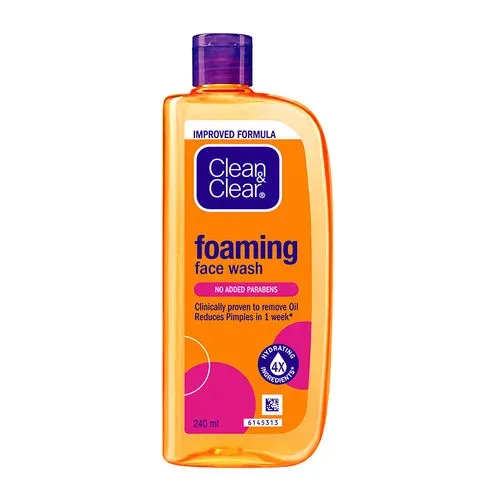 CLEAN & CLEAR  FOAMING FACE WASH 240ML