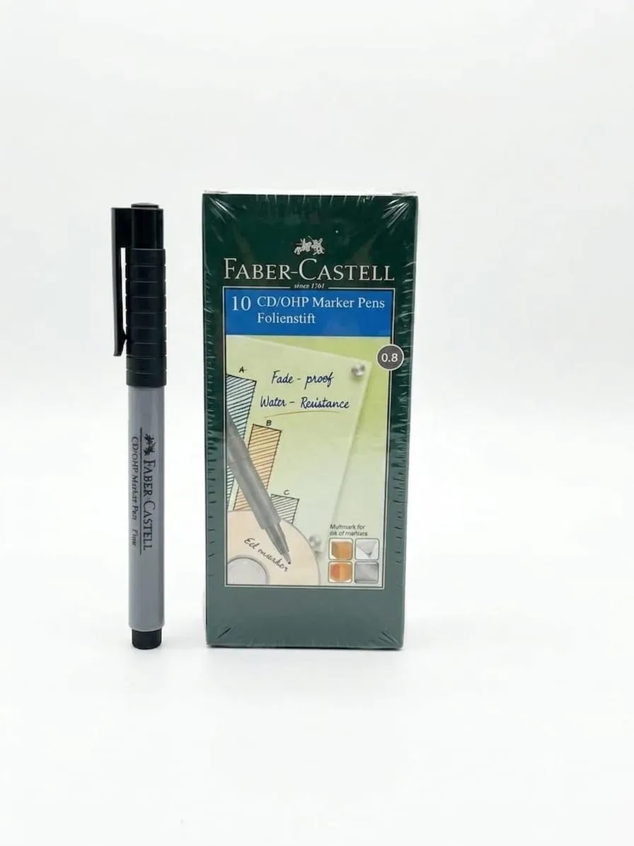 Faber Castell CD  Marker BLACK