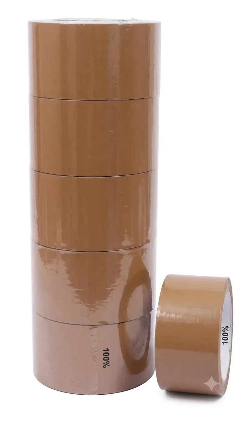 BROWN   TAPES 6 PCS
