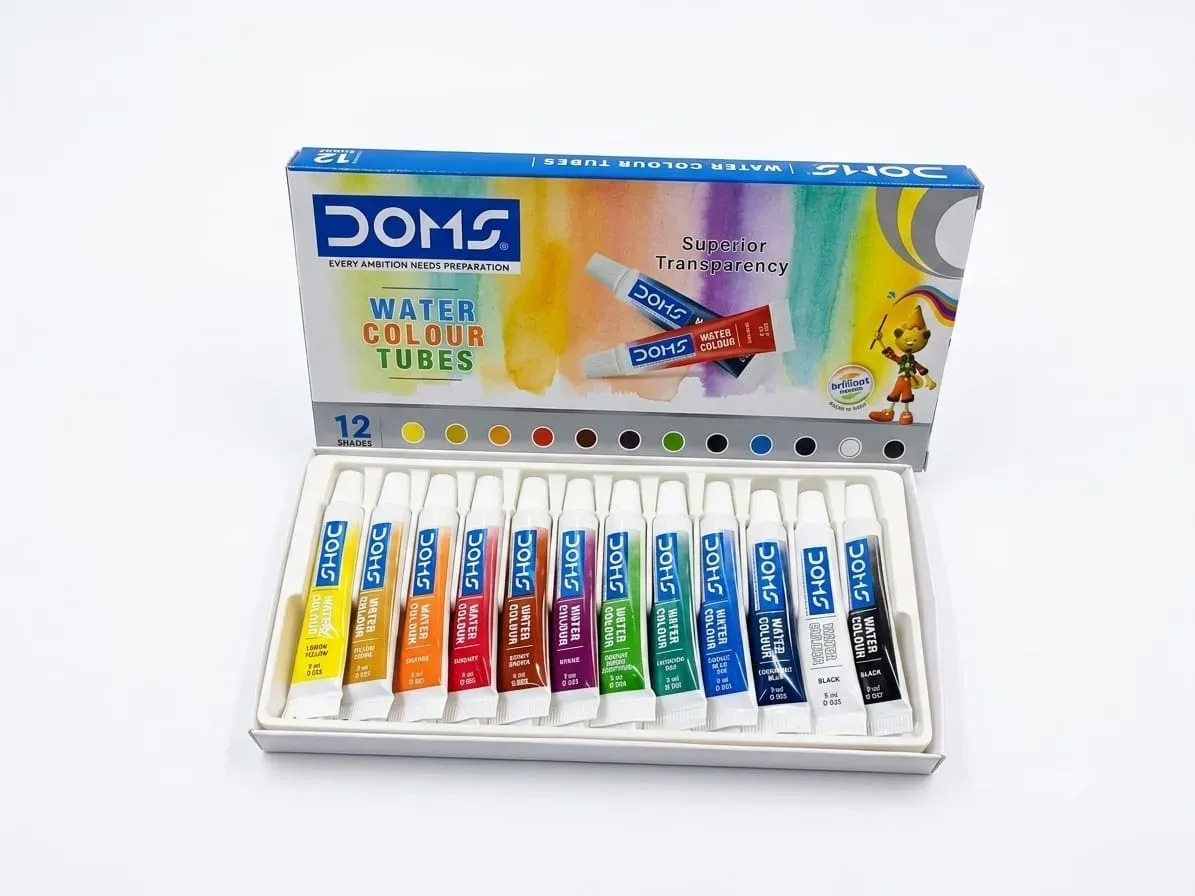 Doms 12 Water Colour Tube