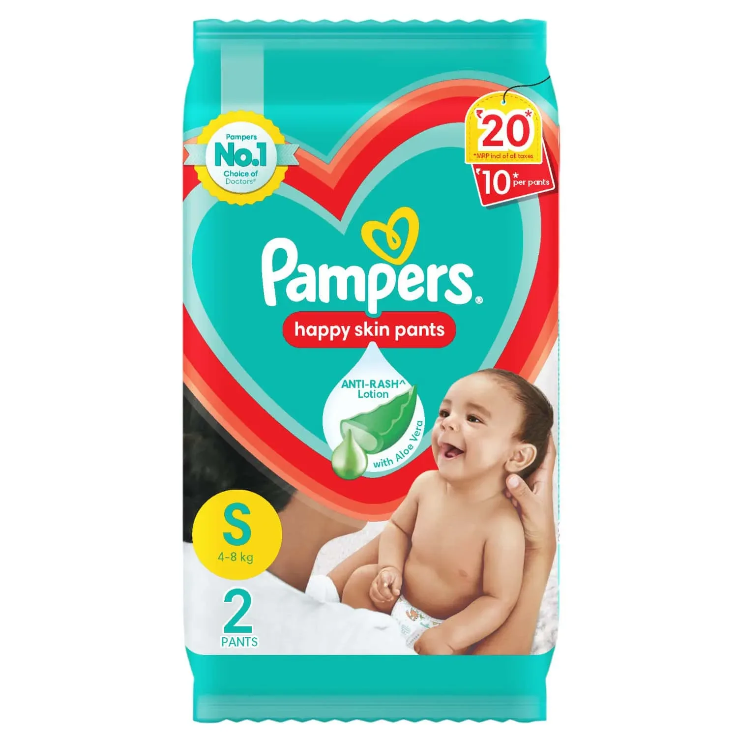 PAMPERS  S 2 PANTS