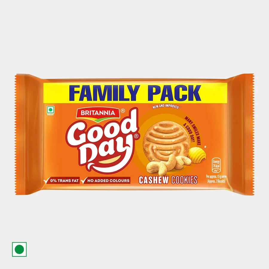 BRITANNIA GOOD DAY CASHEW 565G