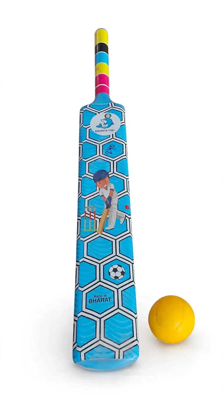 Premium plastic cricket bat size 5