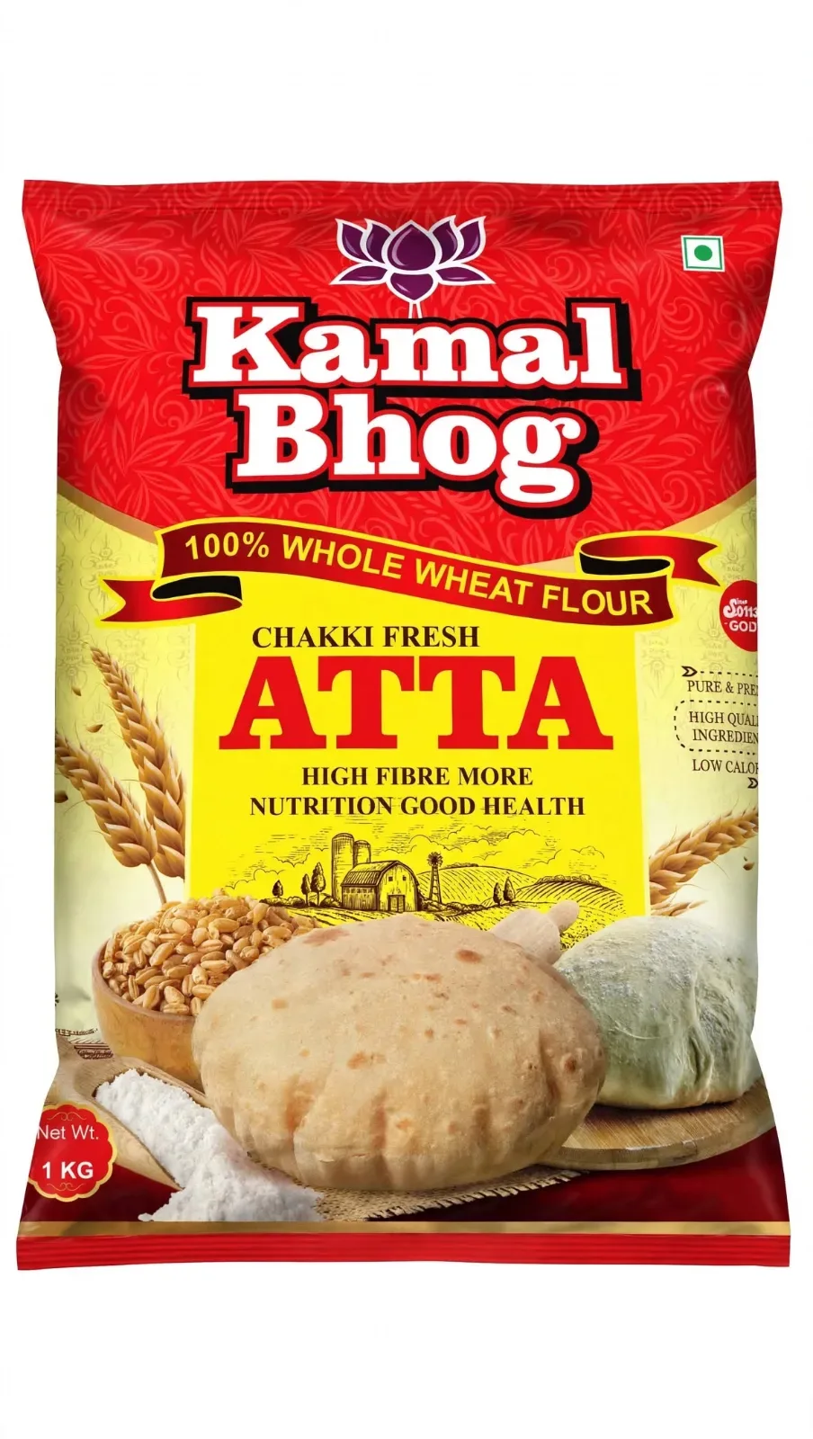 Kamal bhog Atta 5 kg