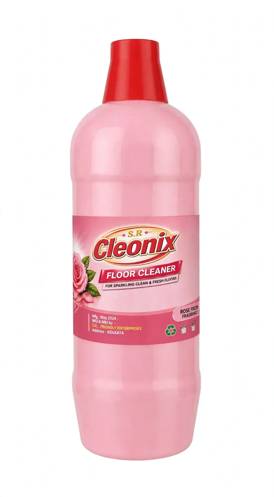 CLEONIX FLOOR CLEANIER ROSE  FRAGRANCE