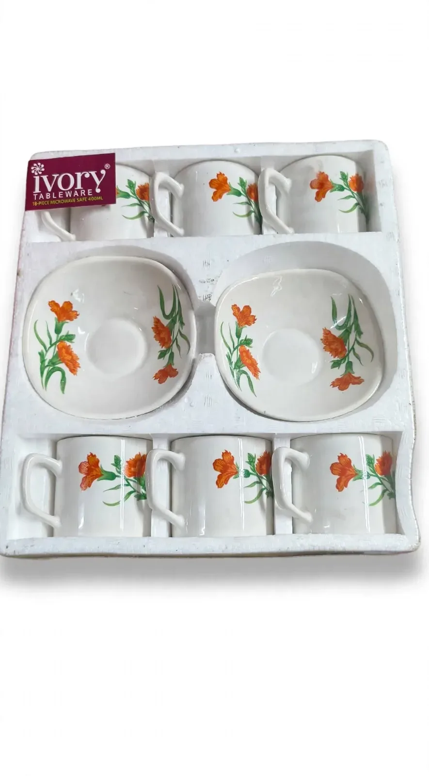 Ivory snack set 8 pcs
