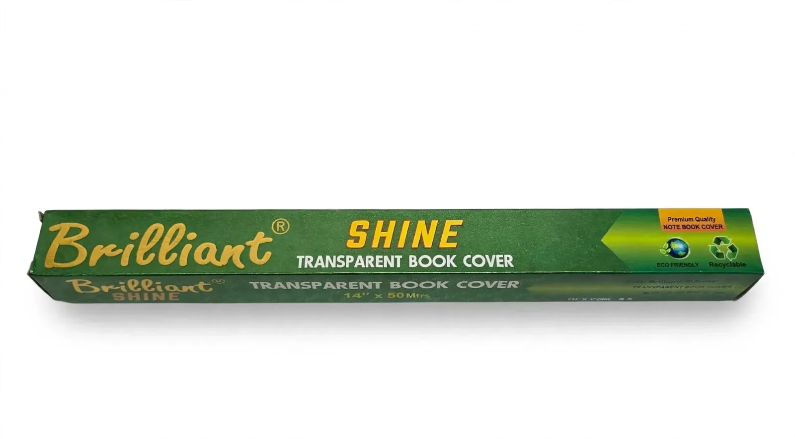 SHINE TRANSPARENT BOOK COVER