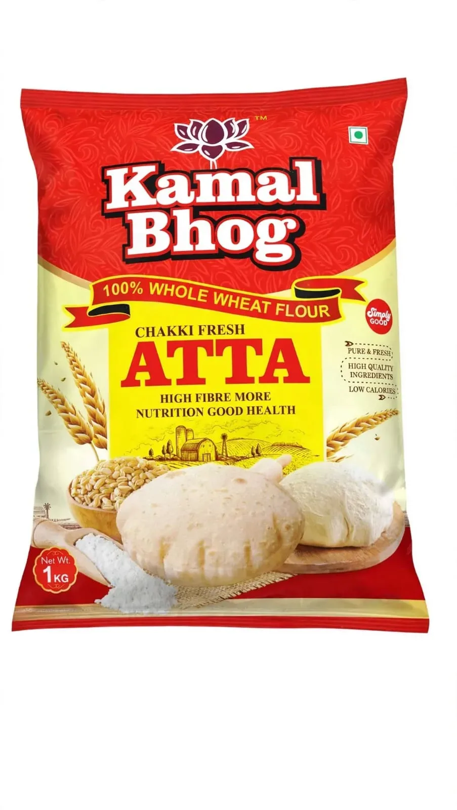 Kamal bhog Atta 1kg