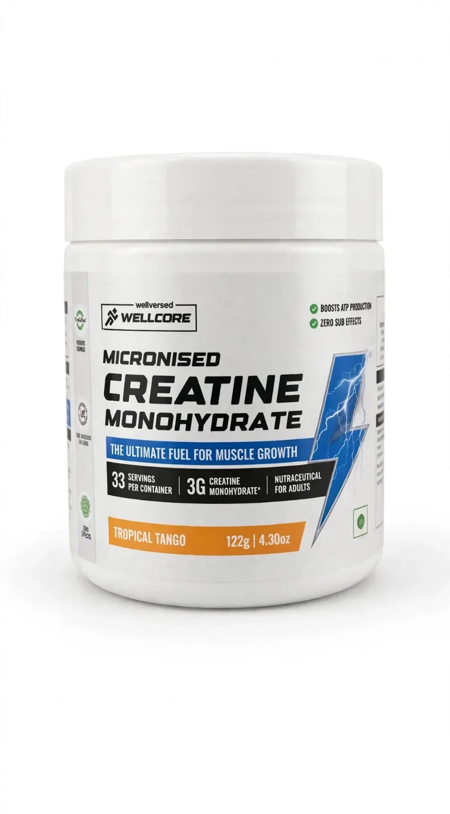 Wellcore Micronised Creatine (Tropical Tango)