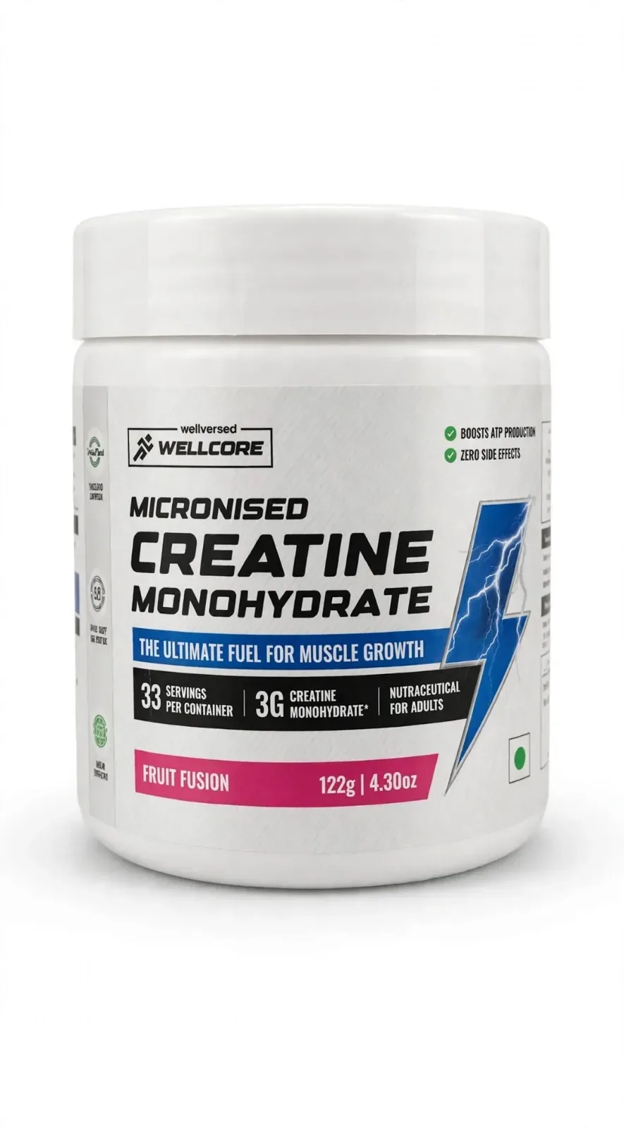 Wellcore Micronised Creatine (Fruit Fusion)