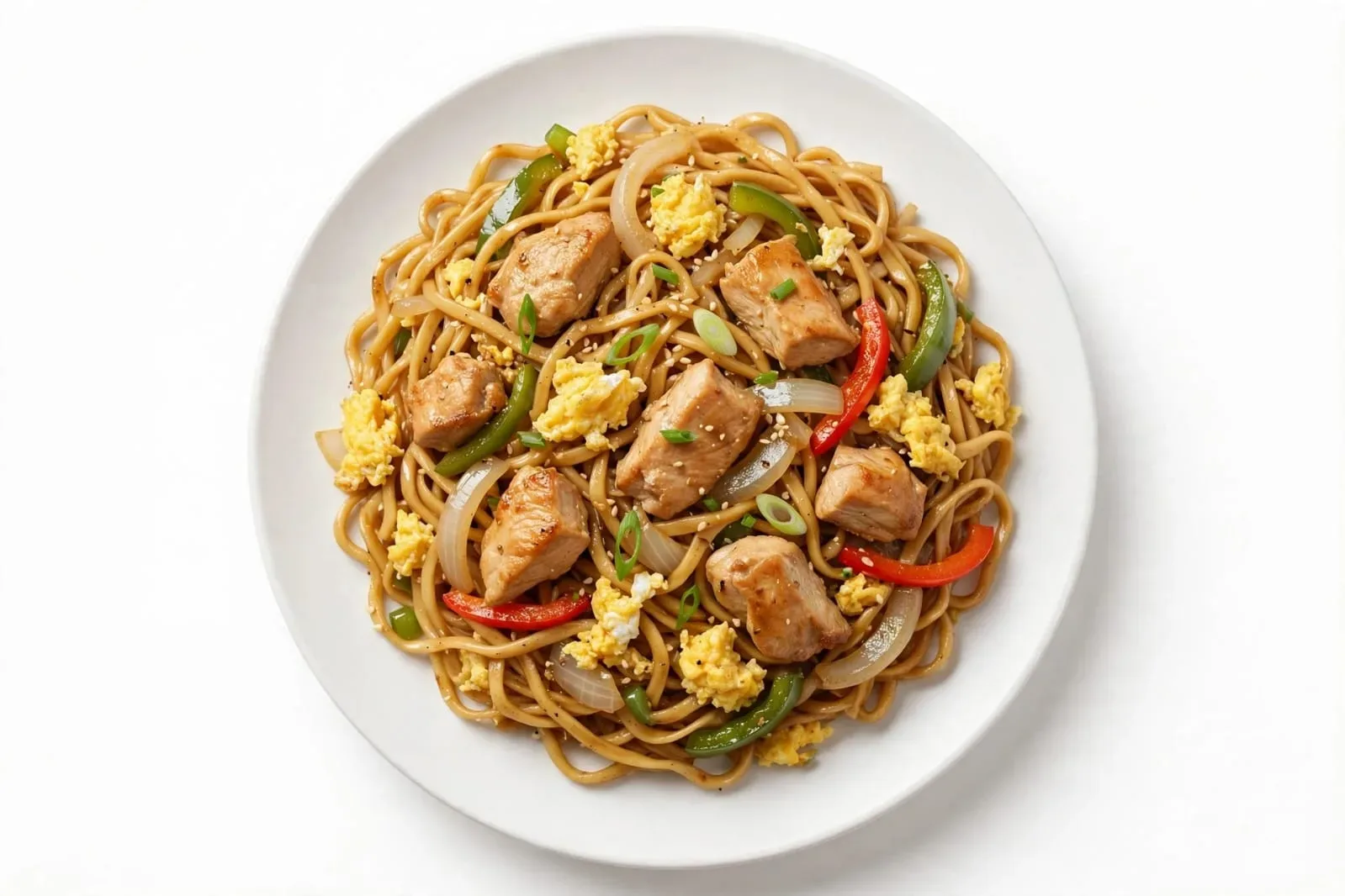 Egg chicken Chowmein  ( 3:00 PM TO 9:00 PM Only order )( non-returnable )
