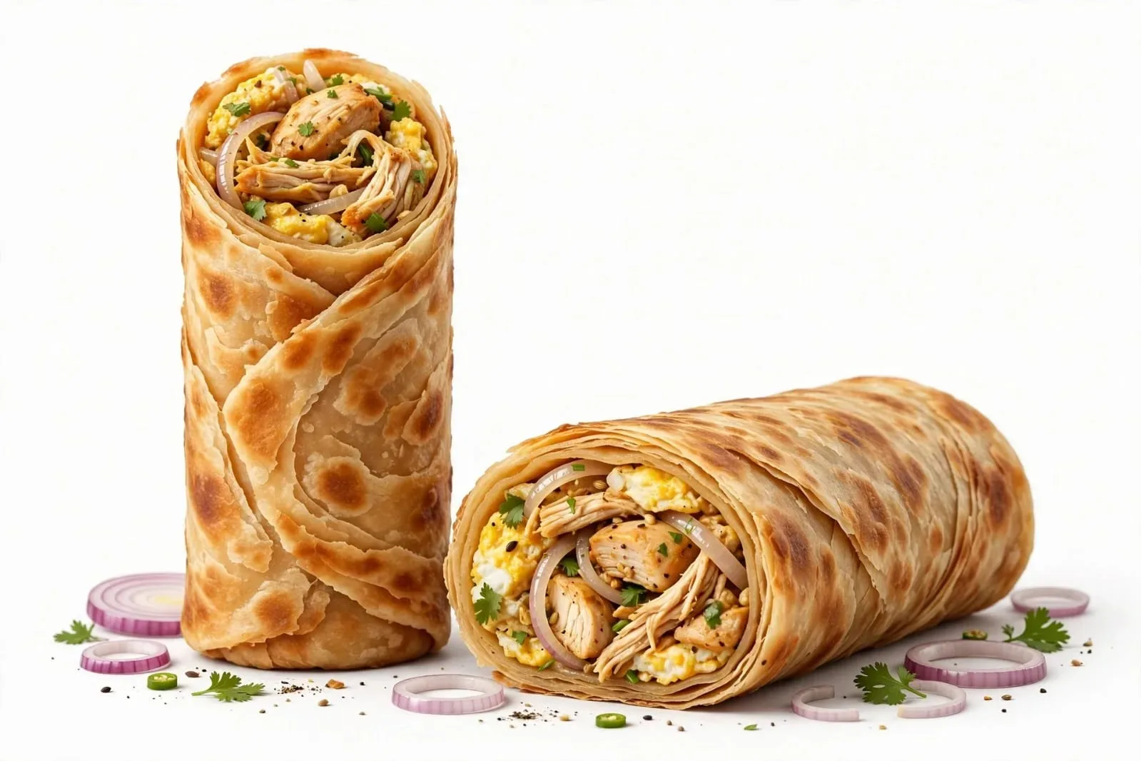 Egg Chicken Roll  ( 3:00 PM TO 9:00 PM Only order ) ( non-returnable )