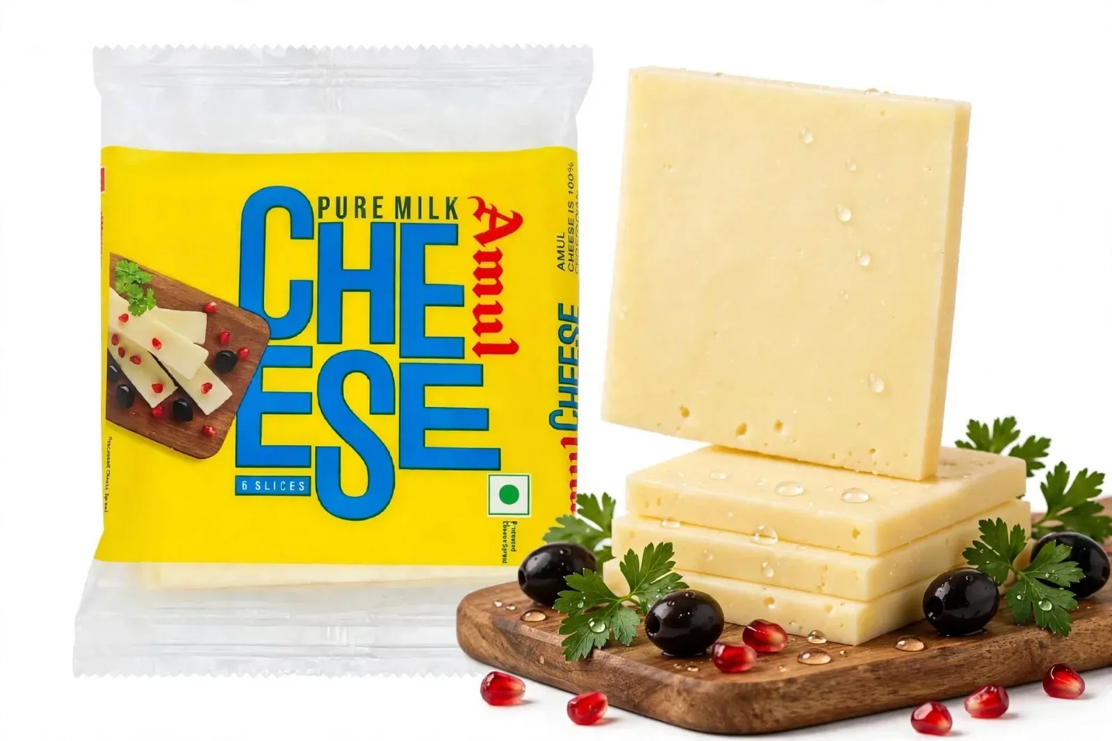 Amul cheese slice (one pcs)