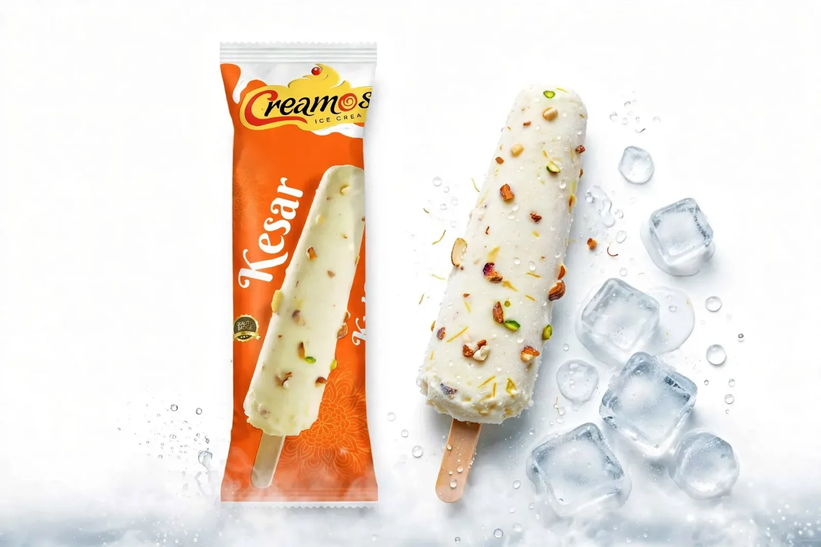 Kesar pista kulfi